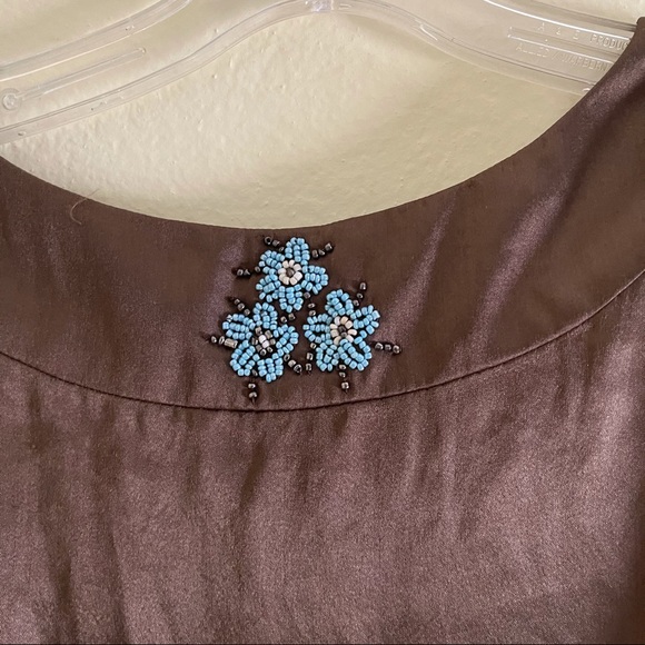 Anthropologie “Andersen & Lauth” beaded blouse - Picture 6 of 8